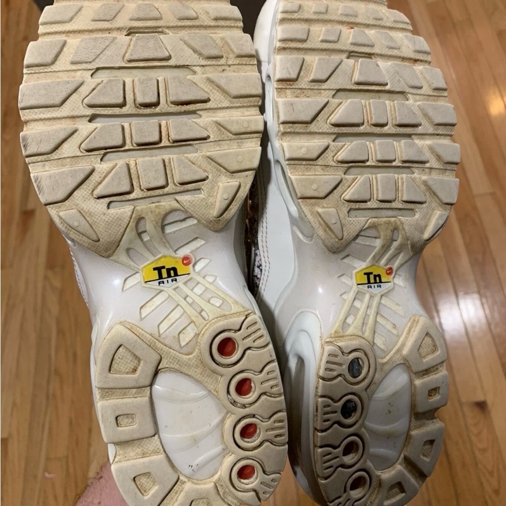 Nike Sample Promo Air Max Plus Recycle AR0970-002 Wmns Size 6.5 Rare Well Worn - Picture 3 of 4